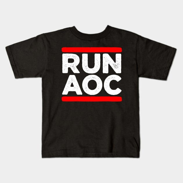 AOC Kids T-Shirt by RichyTor